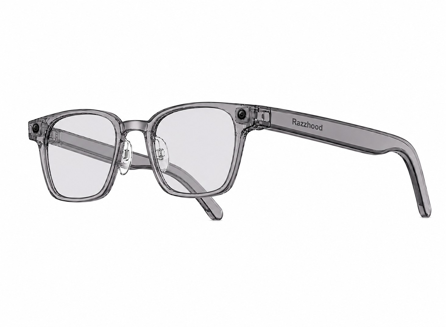 The Masike, Space Gray frame with Light Gray lenses